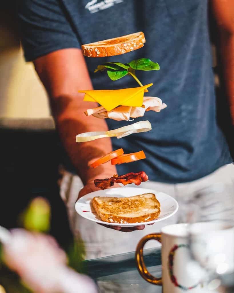 lunch swaps - sandwich layers